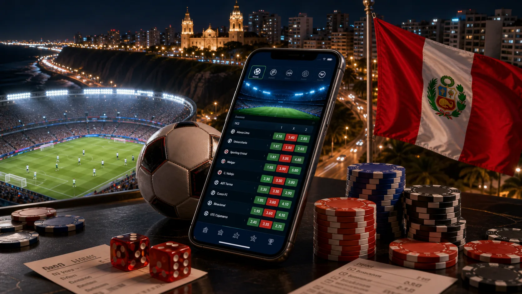 Mostbet Peru sportsbook page banner